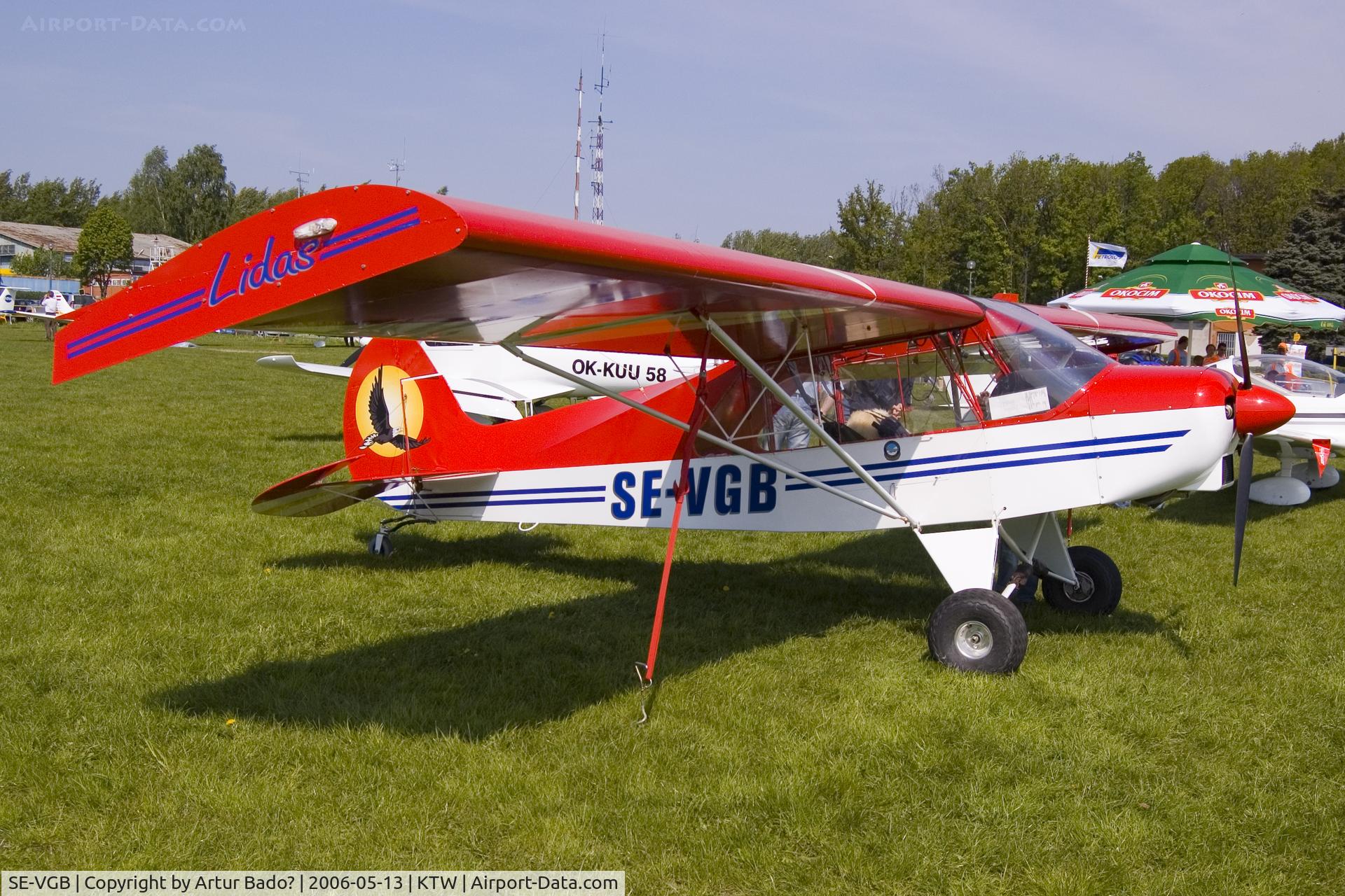 SE-VGB, Lamco Eurocub MK IV C/N DAH-003, Lidas