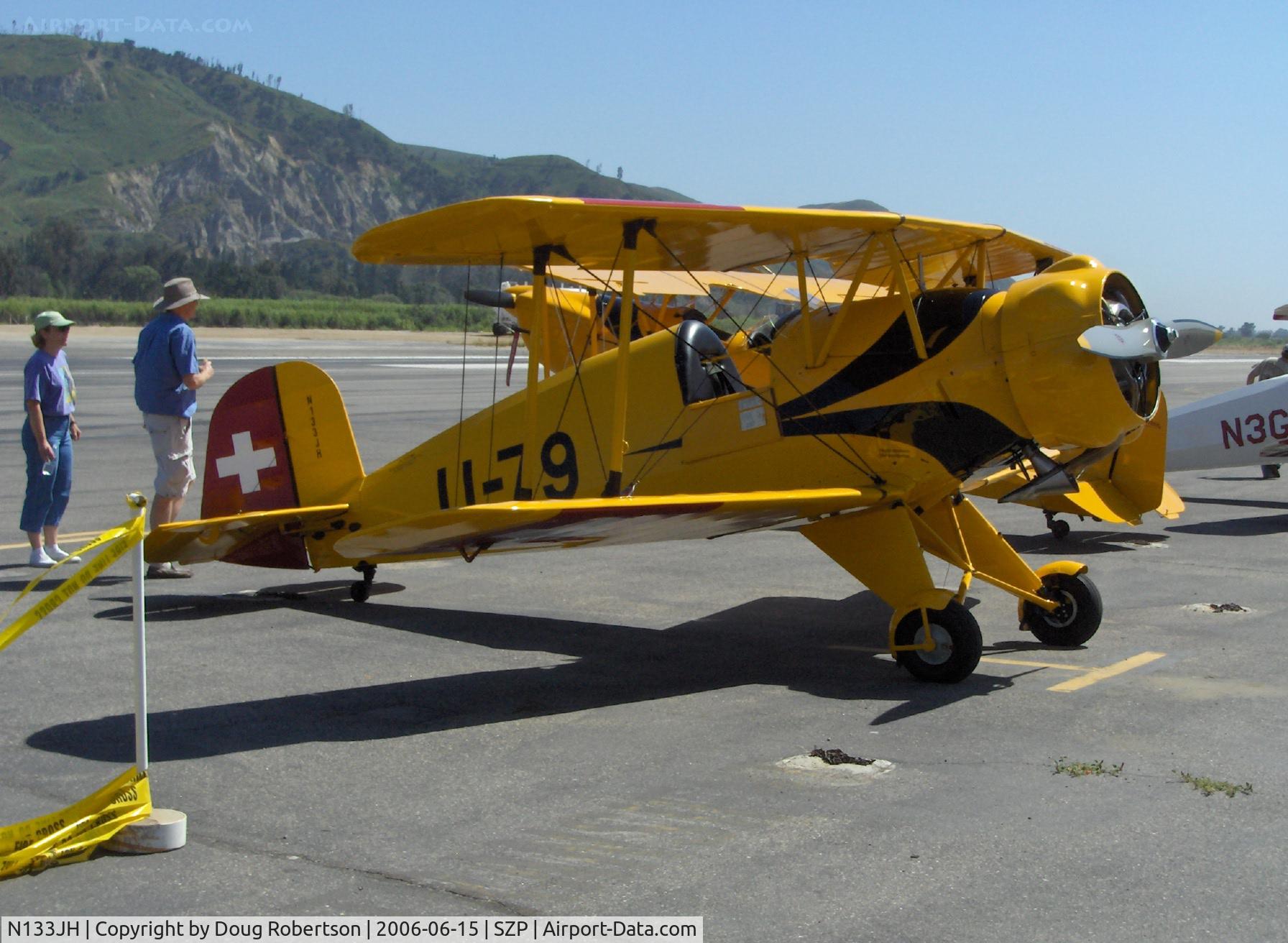 N133JH, 1940 Bucker Bu-133C Jungmeister C/N 26, 1940 Dornier-Werke Bucker BU133 Jungmeister, Siemens-Halske SH 14 A-4 radial 160 Hp