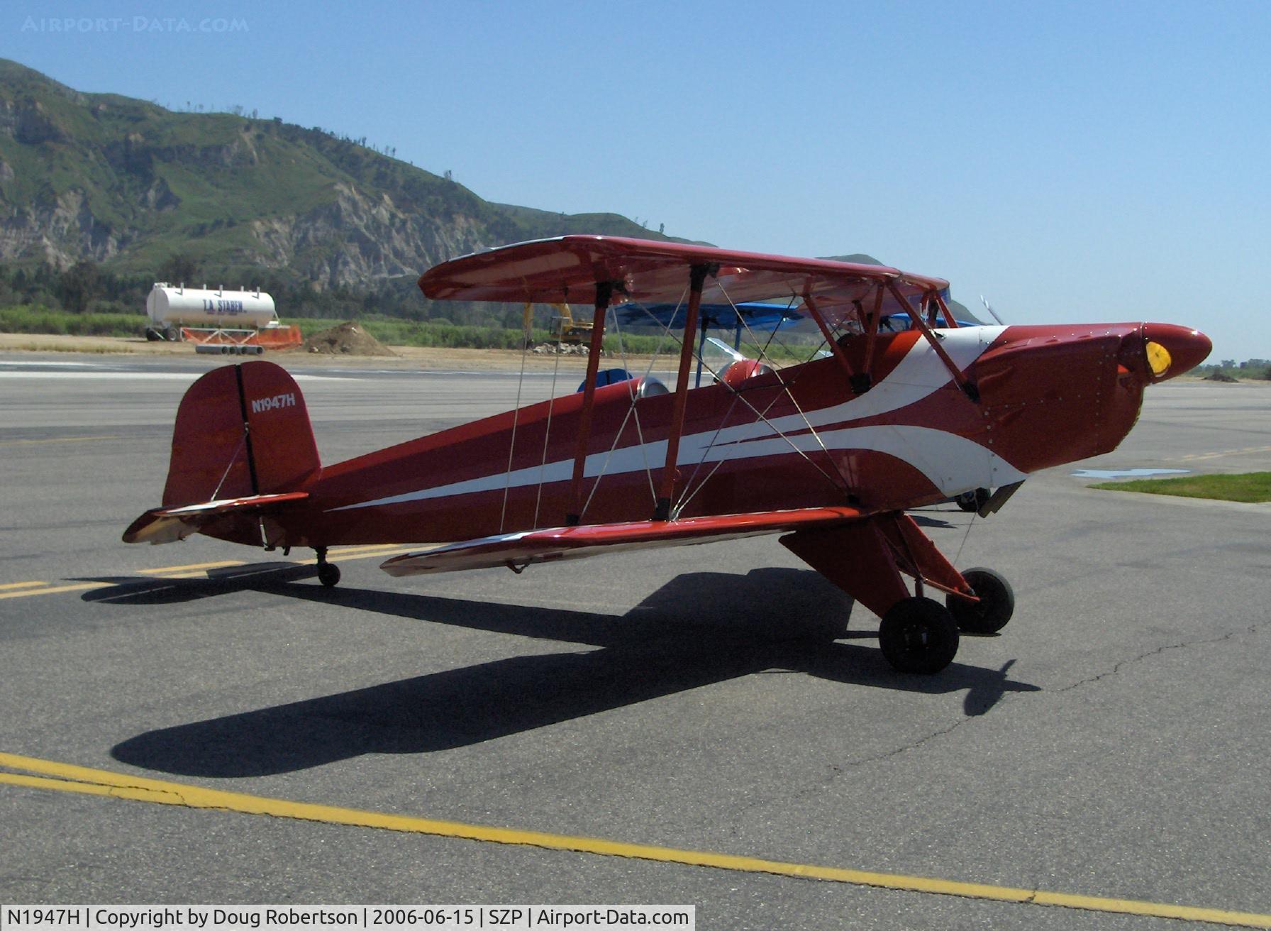 N1947H, 1947 Bucker Bu-131 Jungmann C/N 185, 1947 Aero Z Buecker 131 Jungmann, Lycoming O&VO-360 180 Hp upgrade