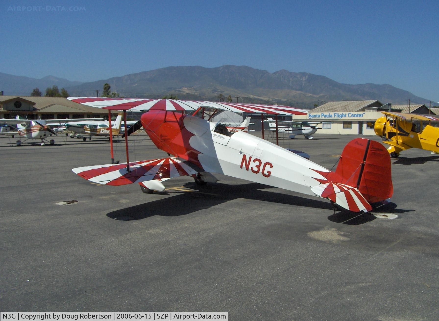 N3G, CASA 1-131E Jungmann C/N Not found E3B-474/N3G, 1985 Bucker Jungmann E3B, Lycoming AEIO-360-B 180 Hp, full inverted systems