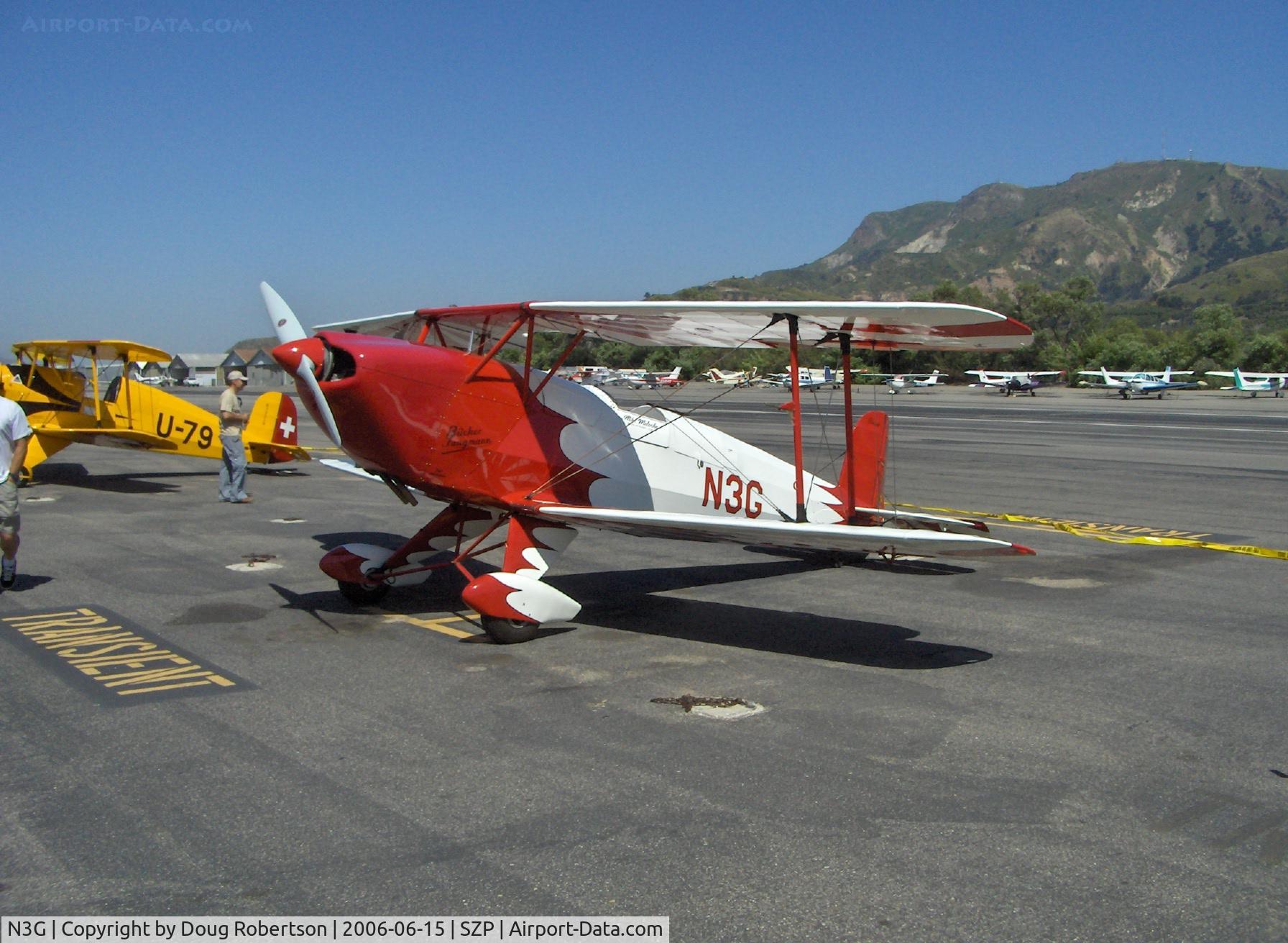 N3G, CASA 1-131E Jungmann C/N Not found E3B-474/N3G, 1985 Bucker Jungmann E3B, Lycoming AEIO-360-B 180 Hp