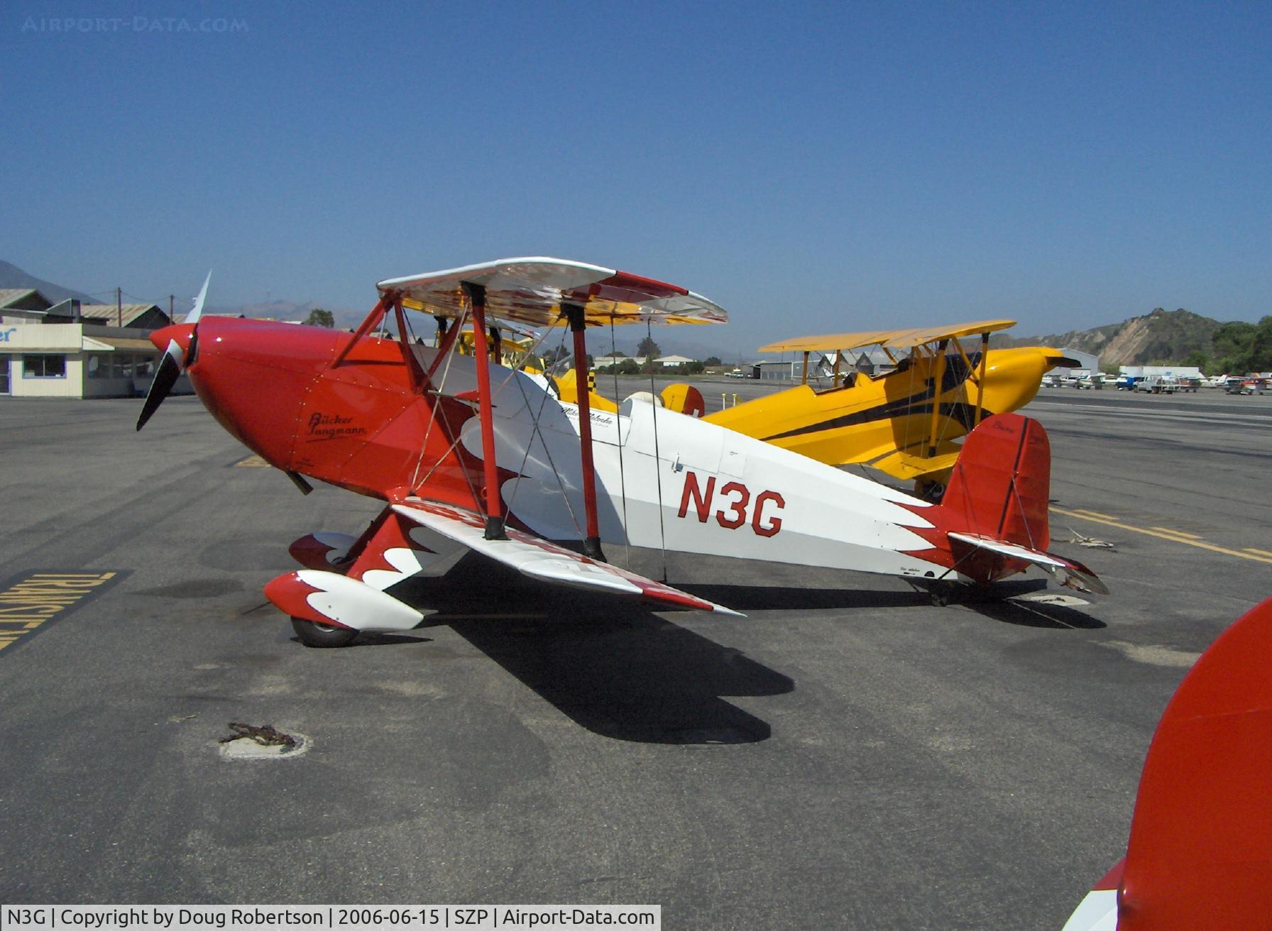 N3G, CASA 1-131E Jungmann C/N Not found E3B-474/N3G, 1985 Bucker Jungmann E3B, Lycoming AEIO-360-B 180 Hp