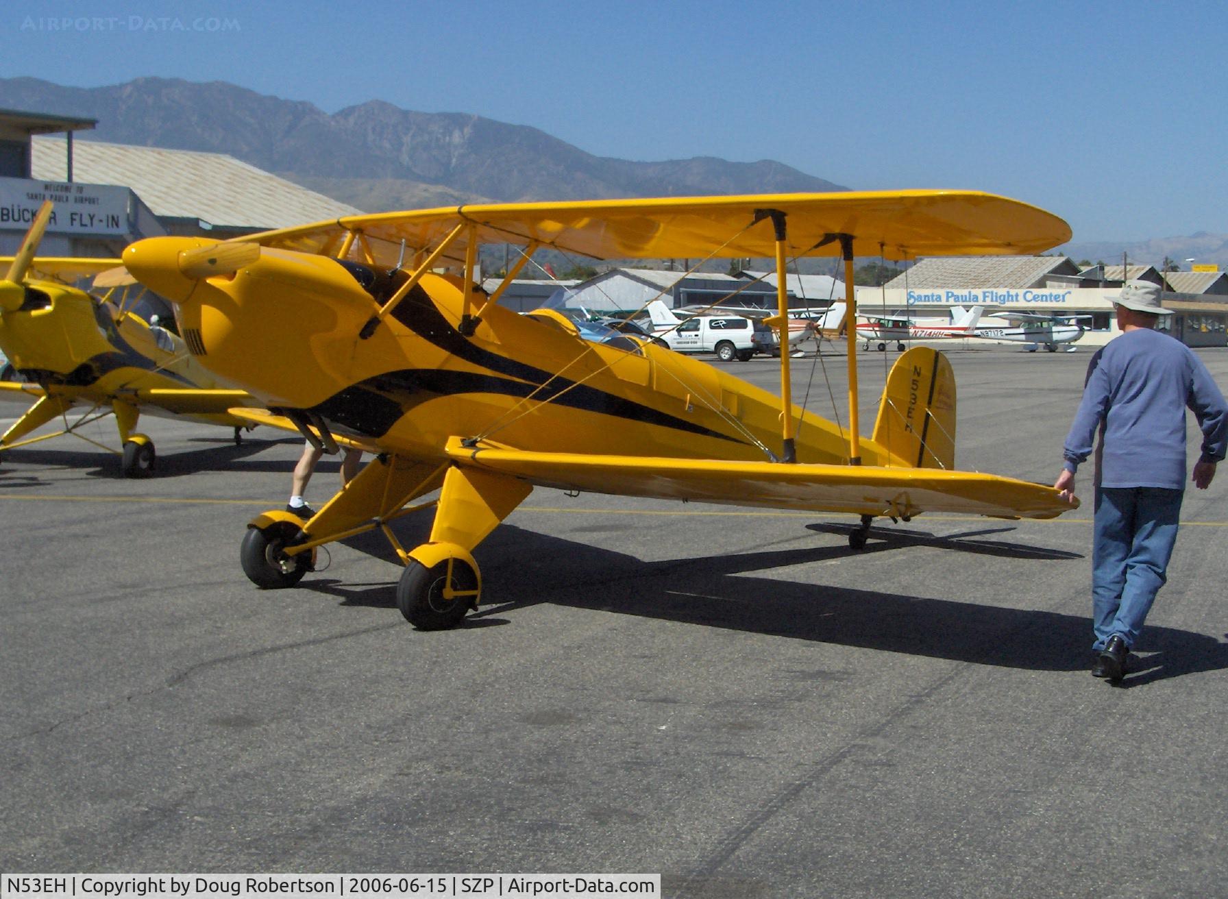 N53EH, 1994 CASA 1-131E Jungmann Replica C/N 1, 1994 Hickman Bucker Jungmann, Lycoming AEIO-360 180 Hp