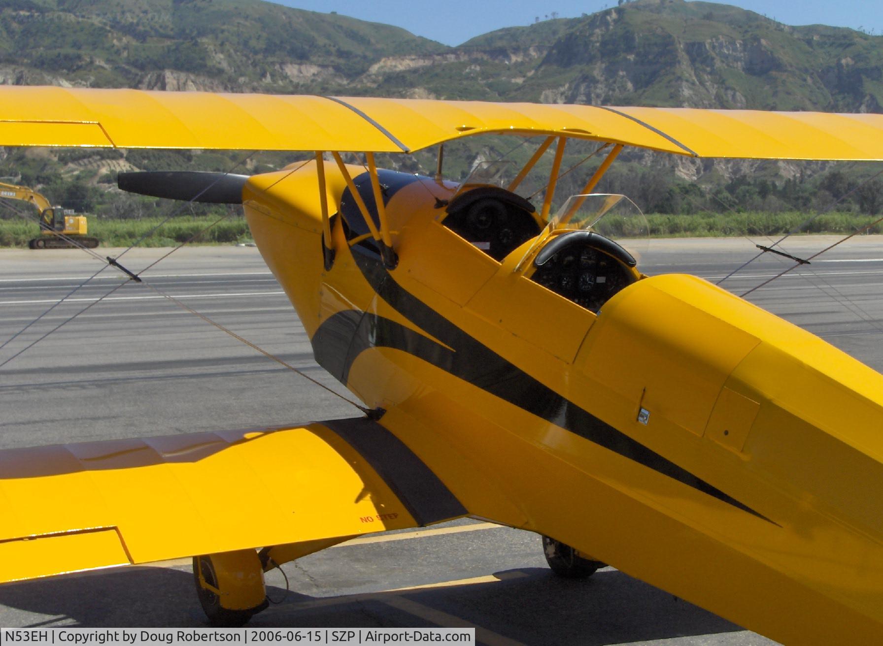 N53EH, 1994 CASA 1-131E Jungmann Replica C/N 1, 1994 Hickman Bucker Jungmann, Lycoming AEIO-360 180 Hp, cockpits