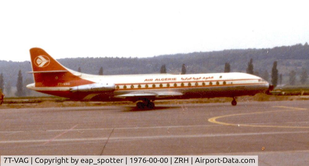 7T-VAG, 1959 Sud Aviation SE-210 Caravelle III C/N 18, On taxiway