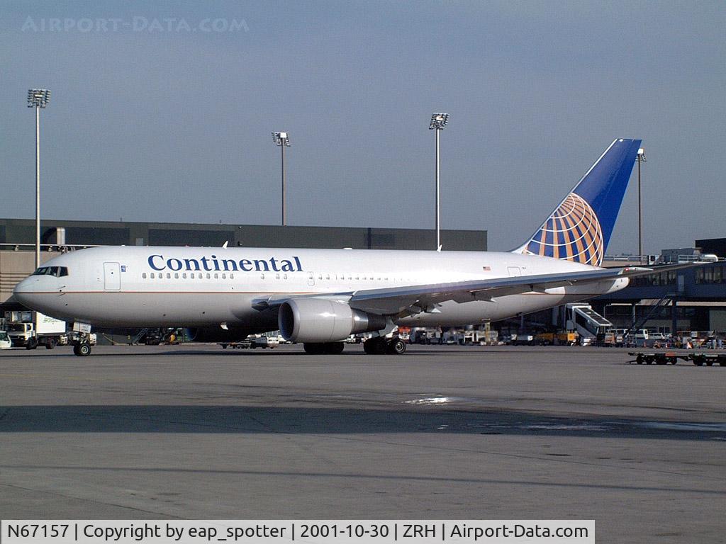 N67157, 2001 Boeing 767-224 C/N 30436, Taxi to Holding-point