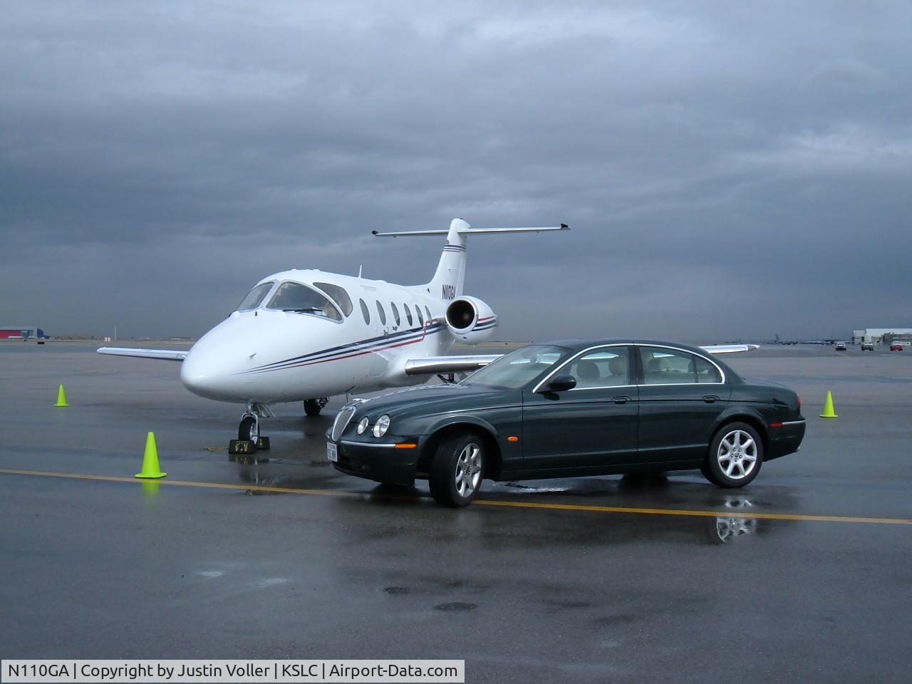 N110GA, 1983 Beech 200 Super King Air C/N BB-1110, Speedy with Millionair Jaguar