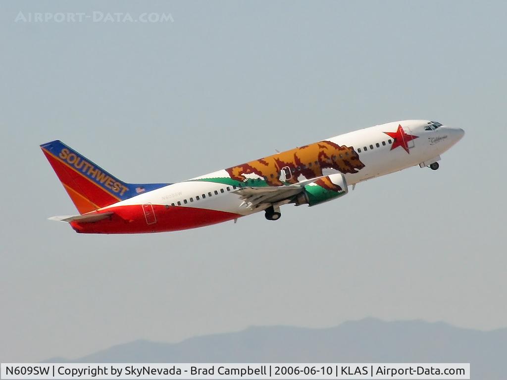 N609SW, 1995 Boeing 737-3H4 C/N 27929, Southwest Airlines - 'California' / 1995 Boeing 737-3H4