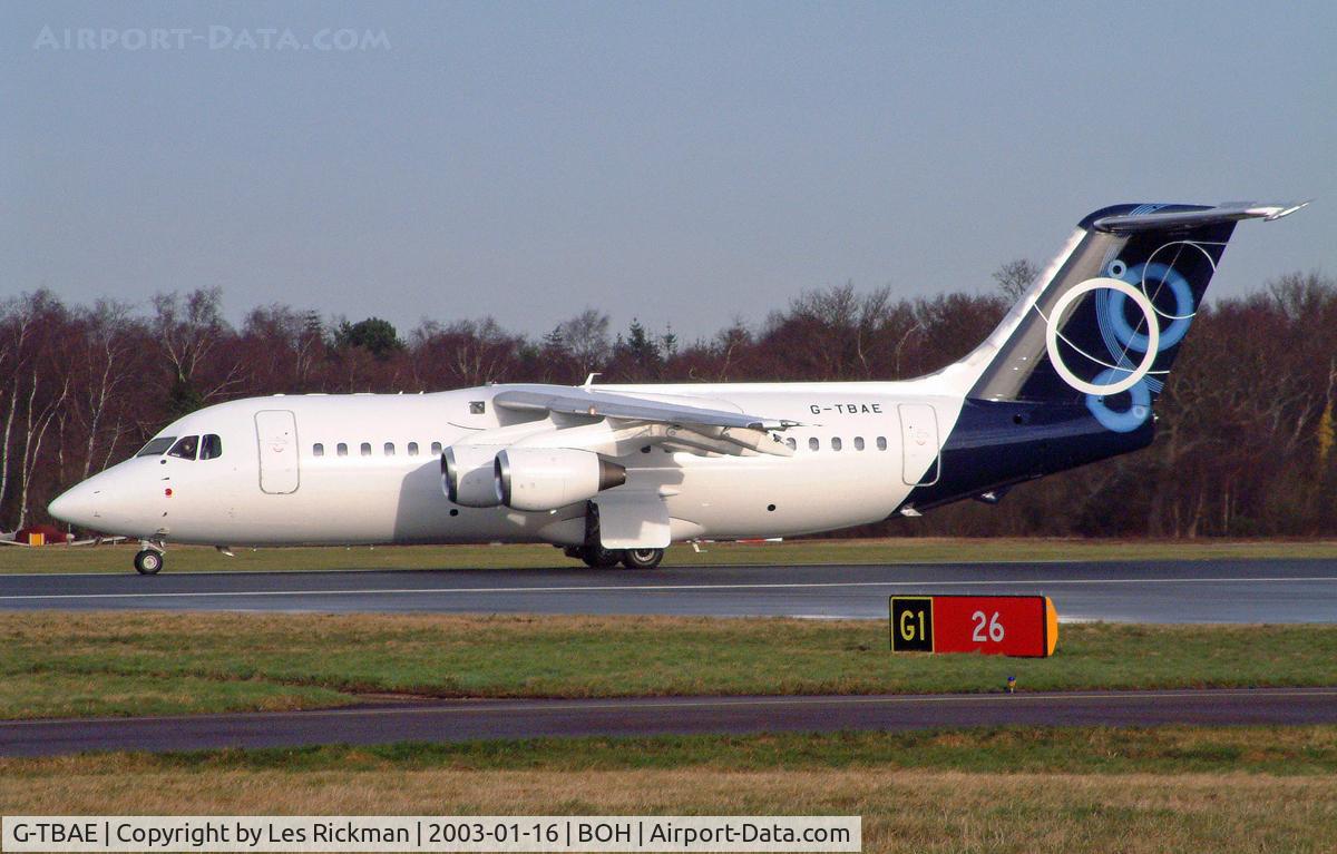 G-TBAE, 1983 British Aerospace BAe.146-200 C/N E2018, BAe 146-200