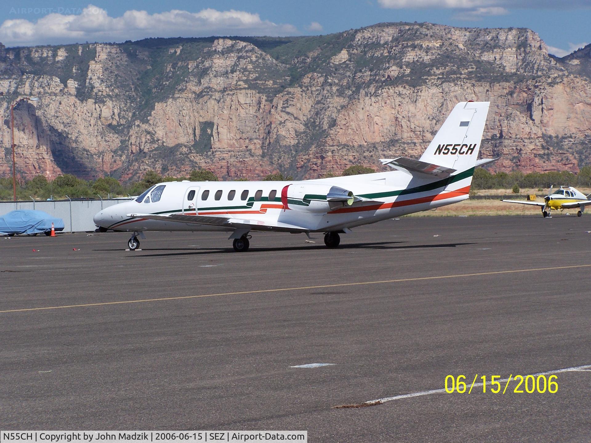 N55CH, 1993 Cessna 560 C/N 560-0240, Sedona Airport