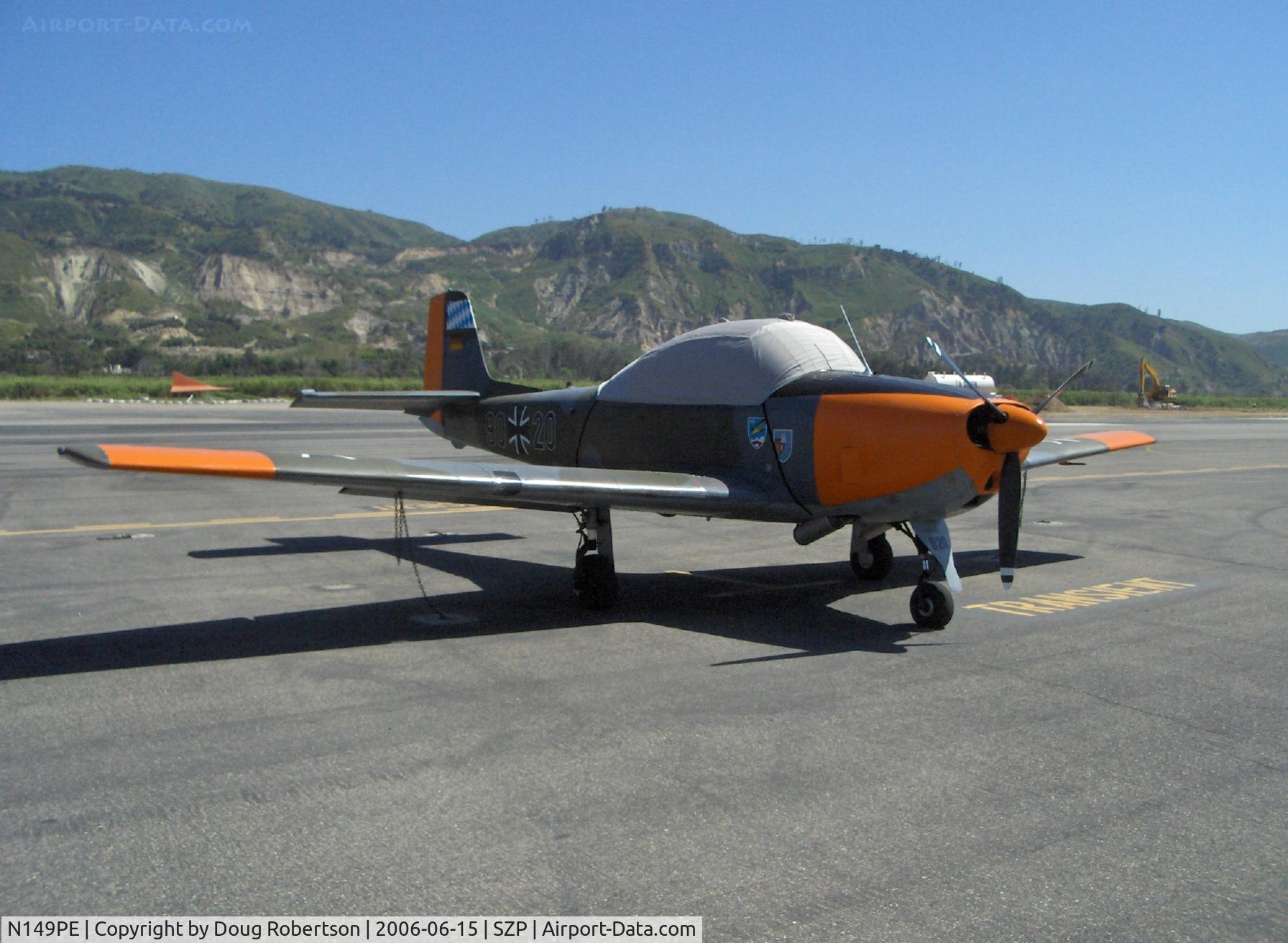 N149PE, 1958 Focke-Wulf FWP-149D C/N 030, 1958 Focke-Wulf FW P.149D, Lycoming GO-480 295 Hp, license built version of Piaggio P.149D for West German Luftwaffe, retractible gear