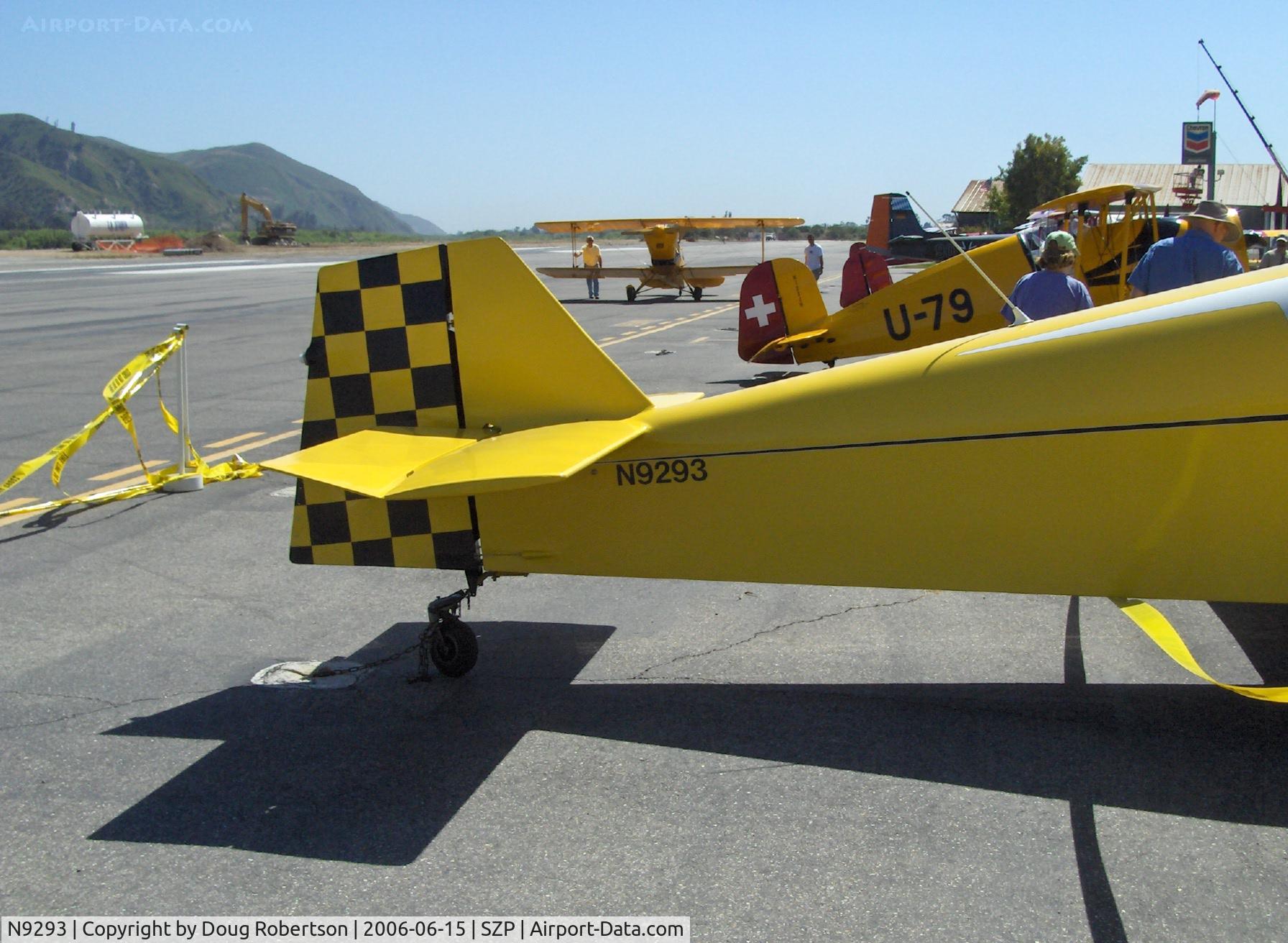 N9293, 1974 Jodel F-12 C/N 8019, 1974 Ries Jodel F-12, Franklin Sport 4B1 130 Hp, empennage