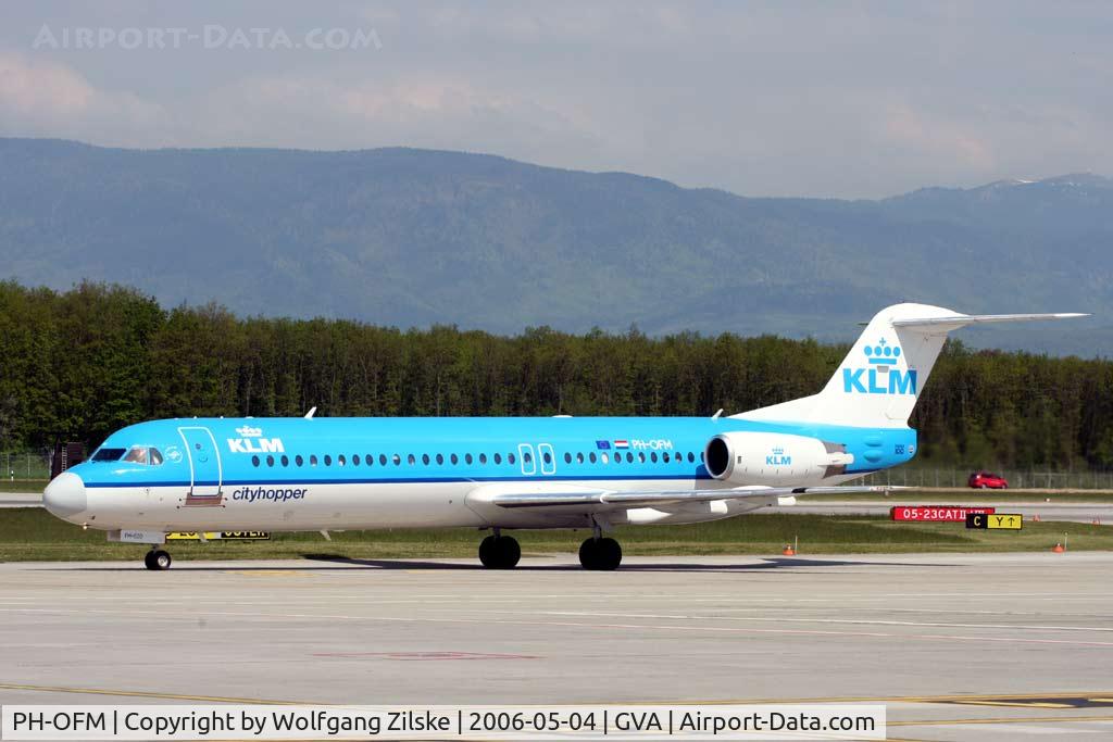 PH-OFM, 1993 Fokker 100 (F-28-0100) C/N 11475, visitor