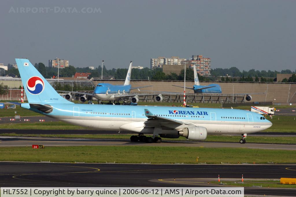 HL7552, 1999 Airbus A330-223 C/N 258, KOREAN AIR A330