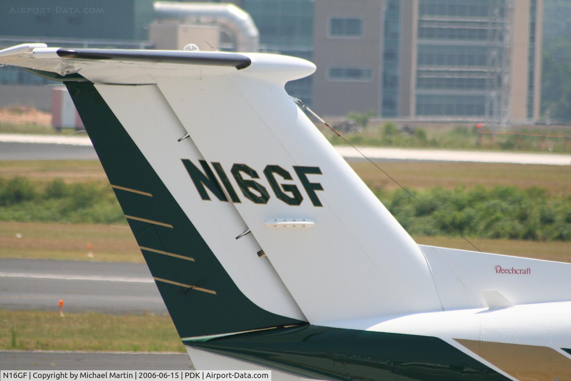 N16GF, 1996 Beech B200 King Air C/N BB-1531, Tail Numbers