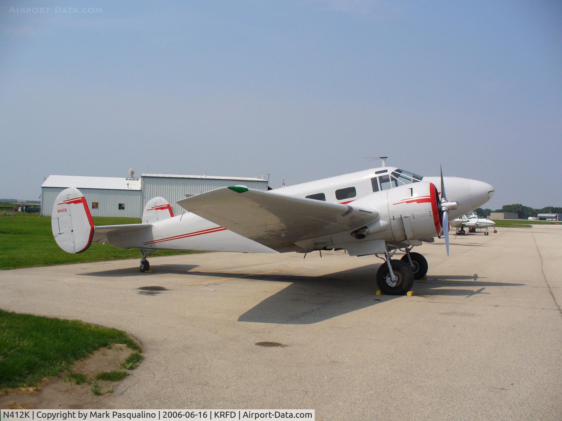 N412K, 1946 Beech D18S C/N A-263, Beech D18S