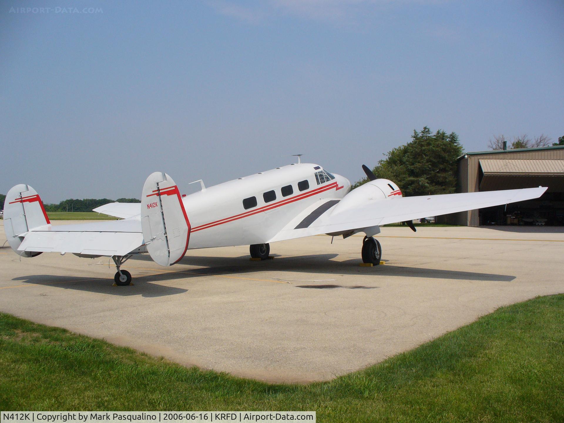 N412K, 1946 Beech D18S C/N A-263, Beech D18S
