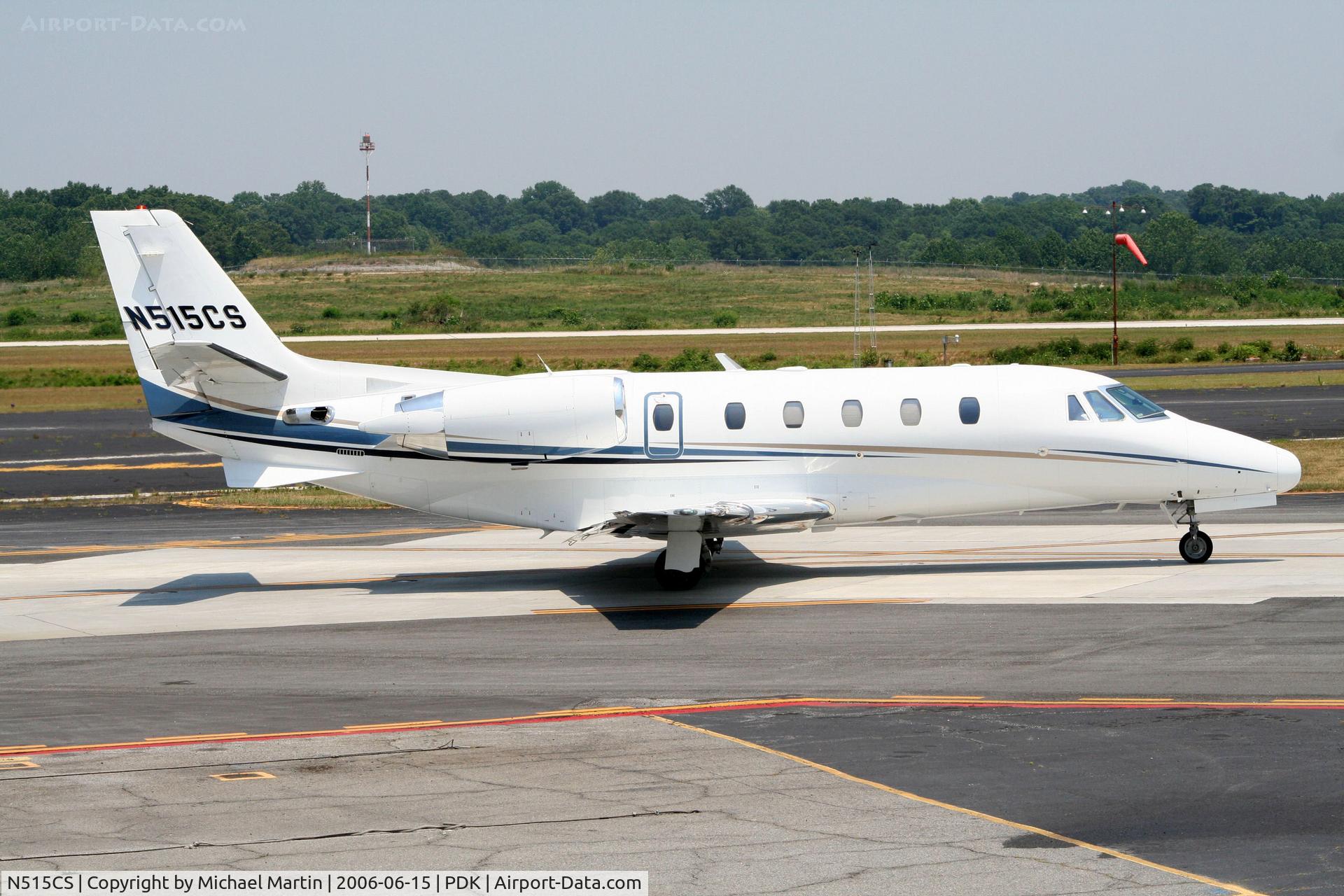 N515CS, 2003 Cessna 560XL Citation Excel C/N 560-5335, Taxing to Runway 20R