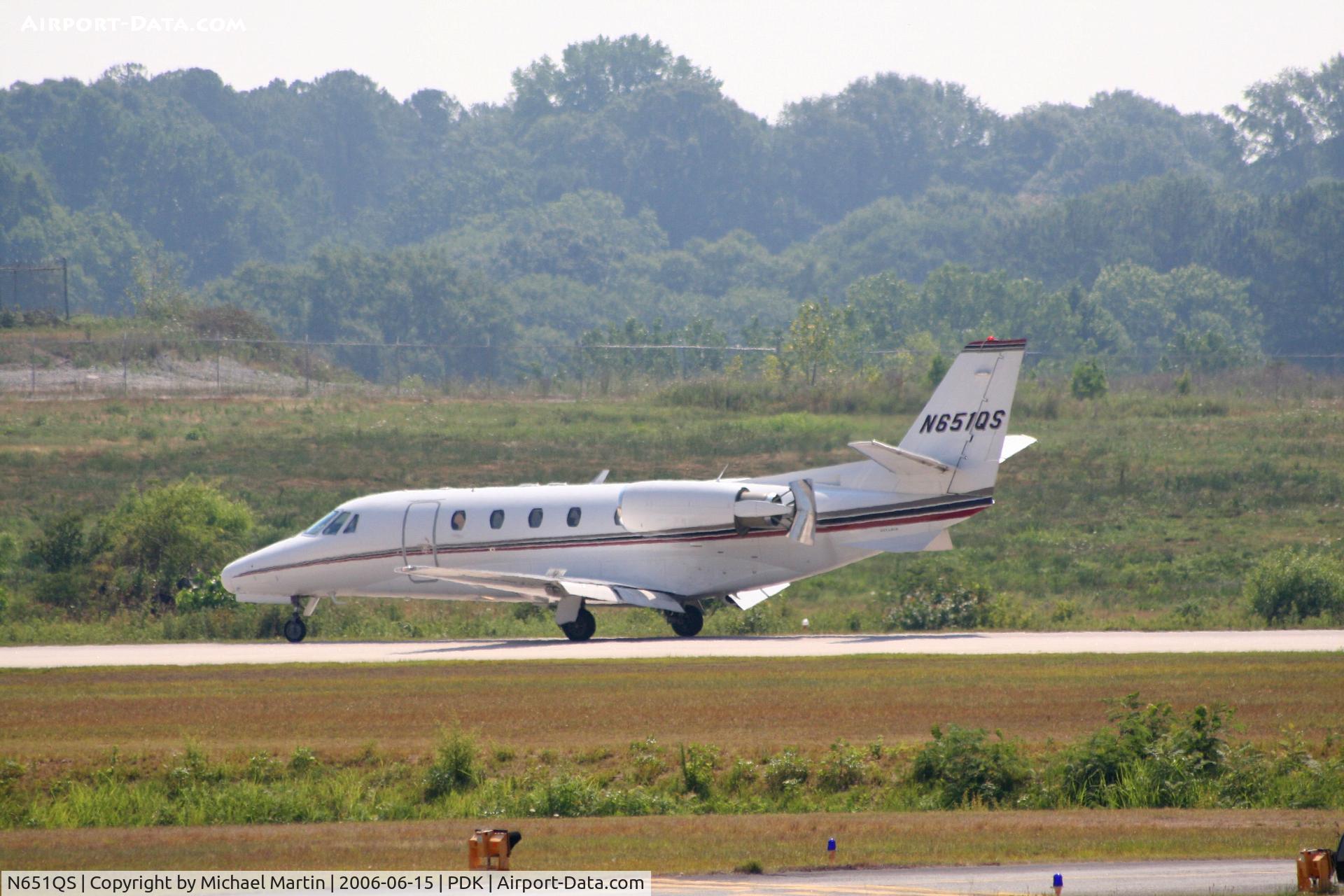 N651QS, 2002 Cessna 560XL Citation Excel C/N 560-5251, Landing 20R