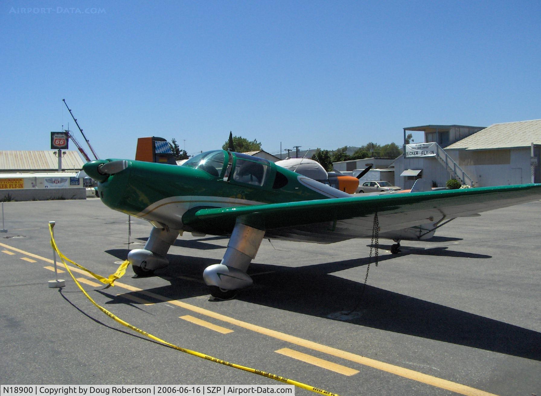 N18900, Ryan Aeronautical SCW-145 C/N 214, 1938 Ryan Aeronautical SC-W-145, Continental E-185 225 Hp upgrade from original Warner 145 Hp radial