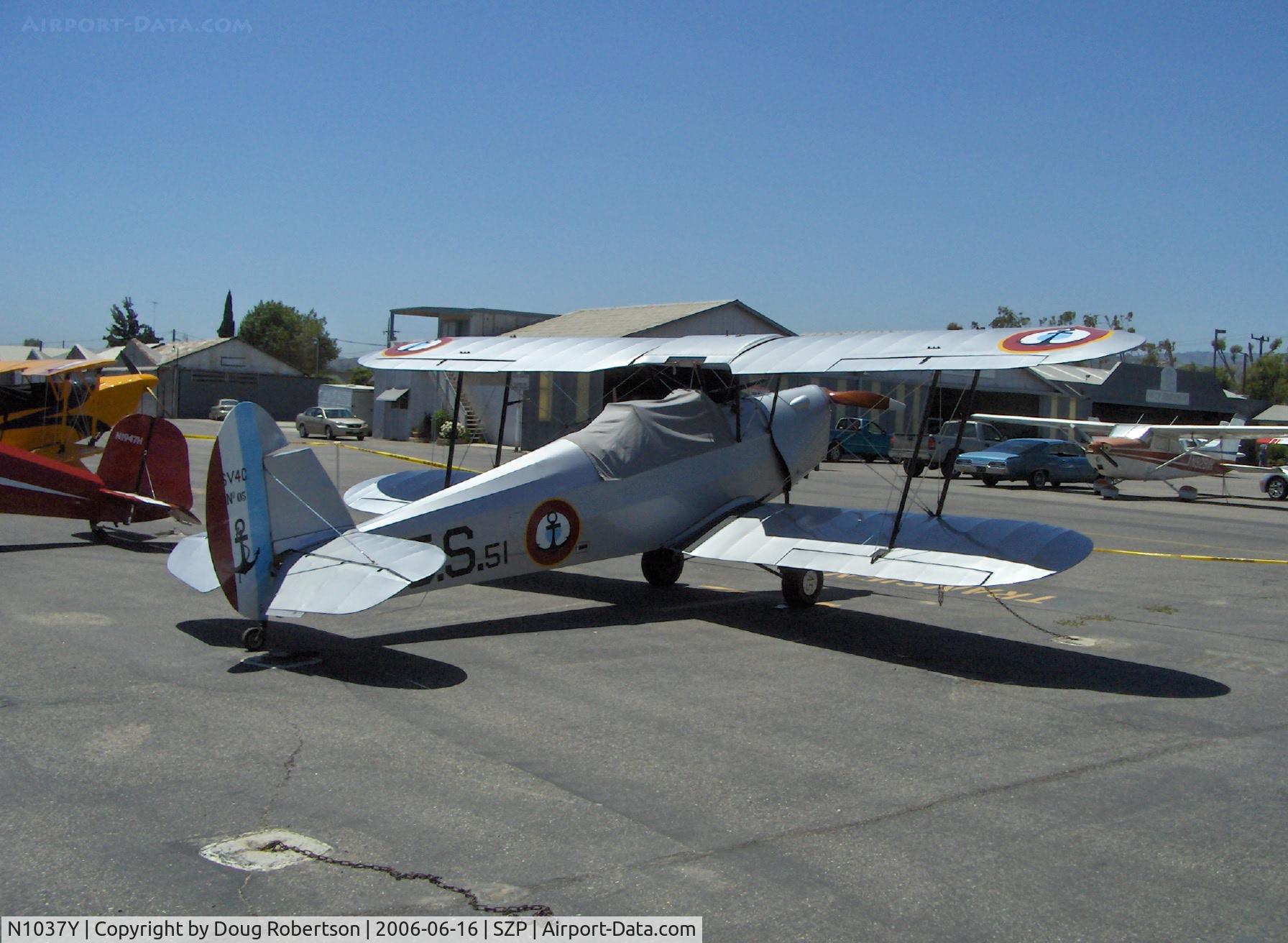 N1037Y, 1947 Stampe-Vertongen SV-4C C/N 1051, 1947 Societe Stampe et Renard S.V.4C, Renault H.P03 140 Hp, at 2006 National Bucker Flyin