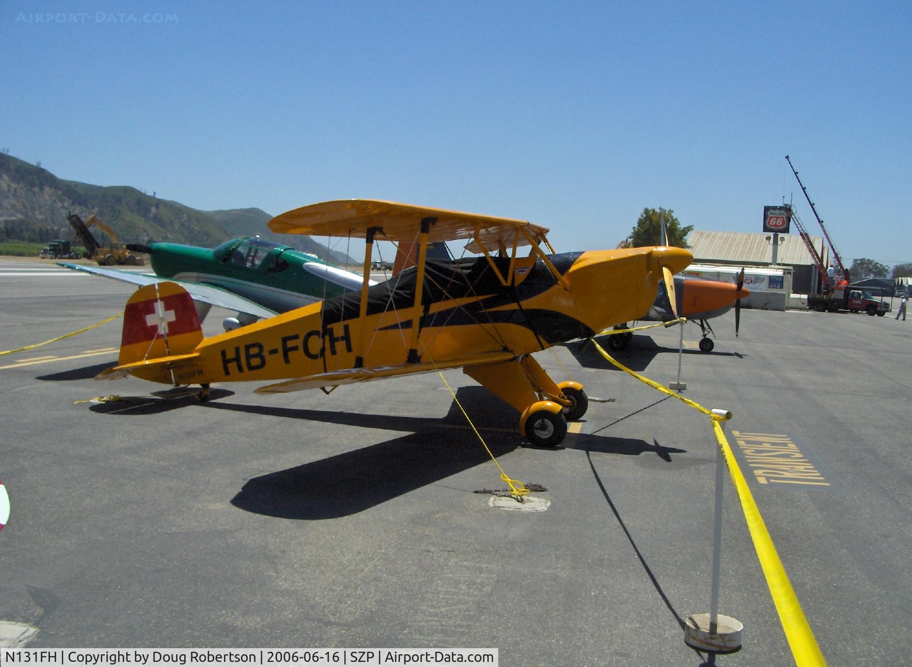 N131FH, Bucker Bu-131 Jungmann C/N 1011, Bucker Jungmann C-131.1, Lycoming AEIO-320