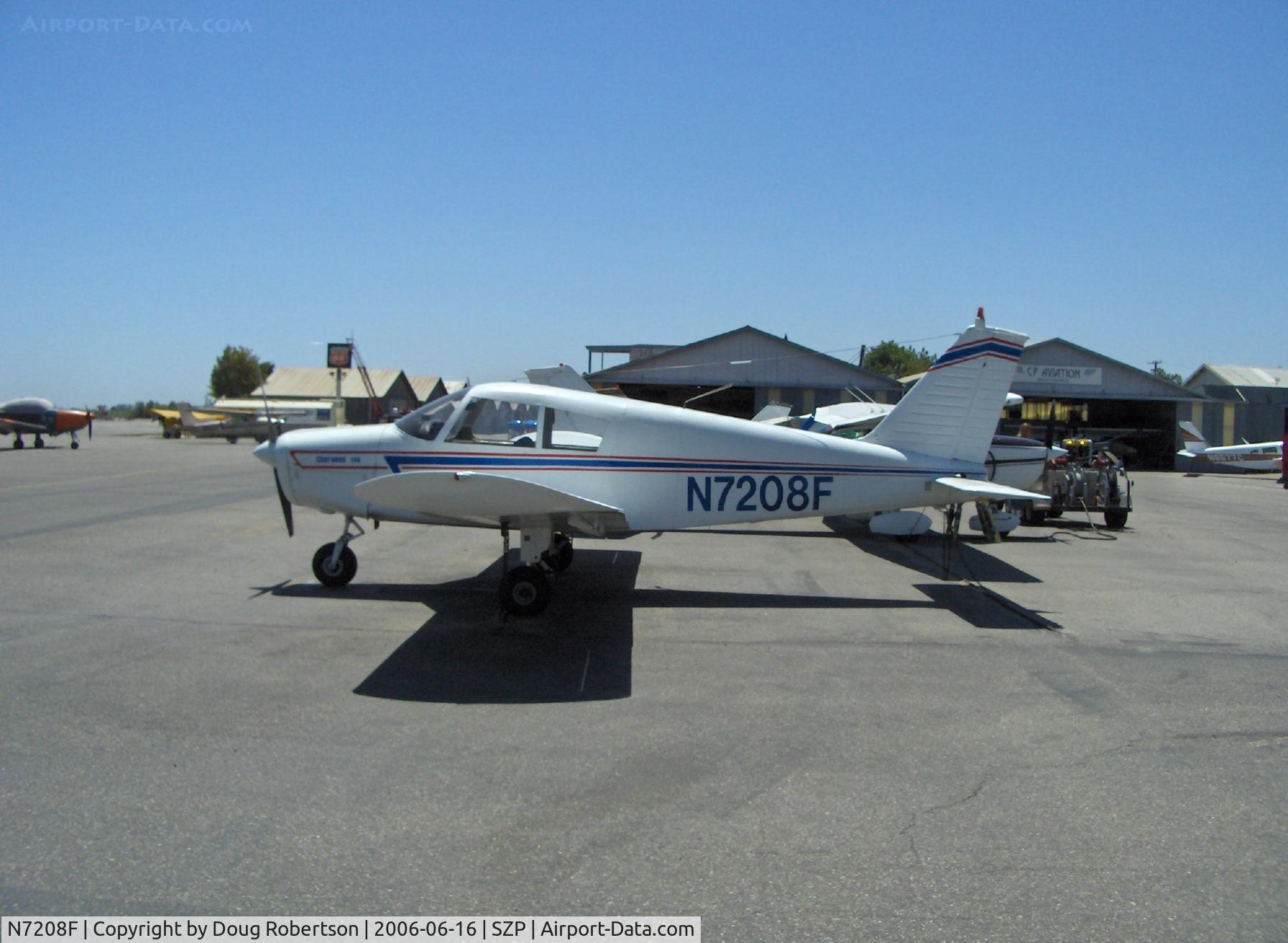 N7208F, 1968 Piper PA-28-140 Cherokee C/N 28-25117, 1968 Piper PA-28-140 CHEROKEE, Lycoming O-320-A2A 150 Hp