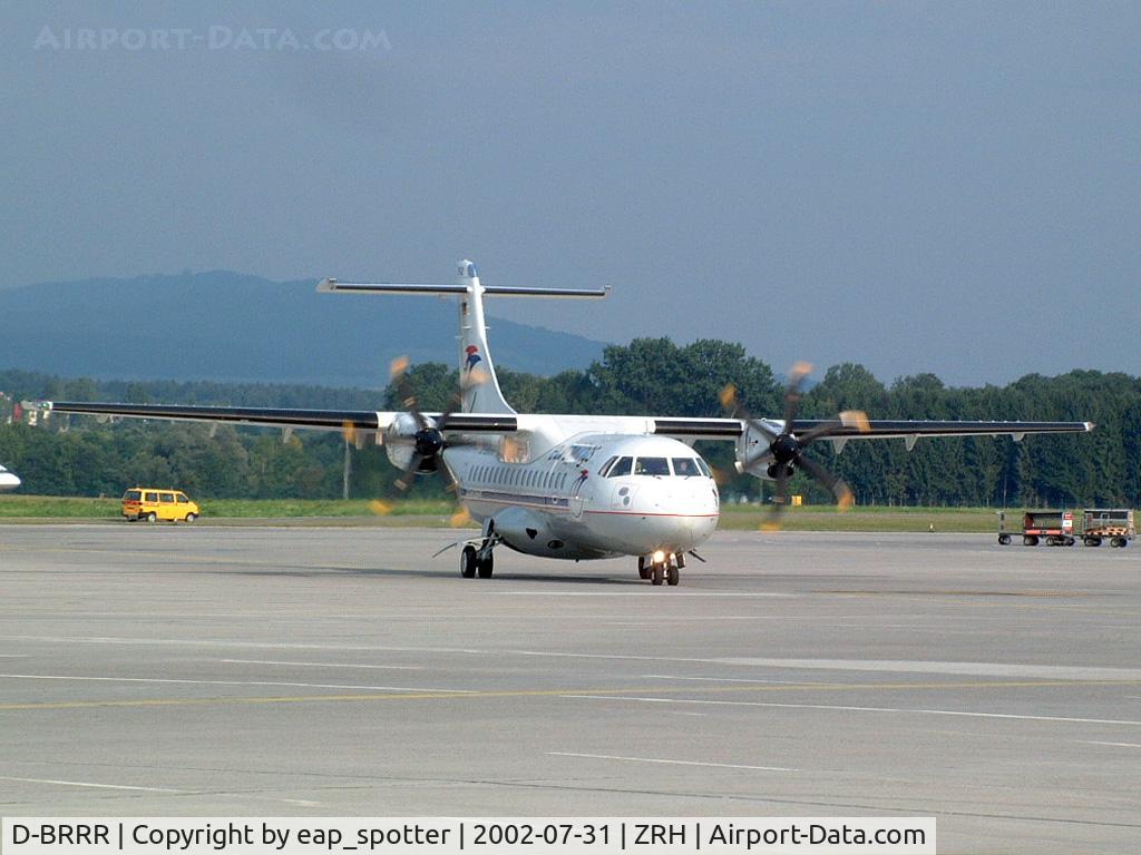 D-BRRR, 1998 ATR 42-512 C/N 601, Taxi to terminal