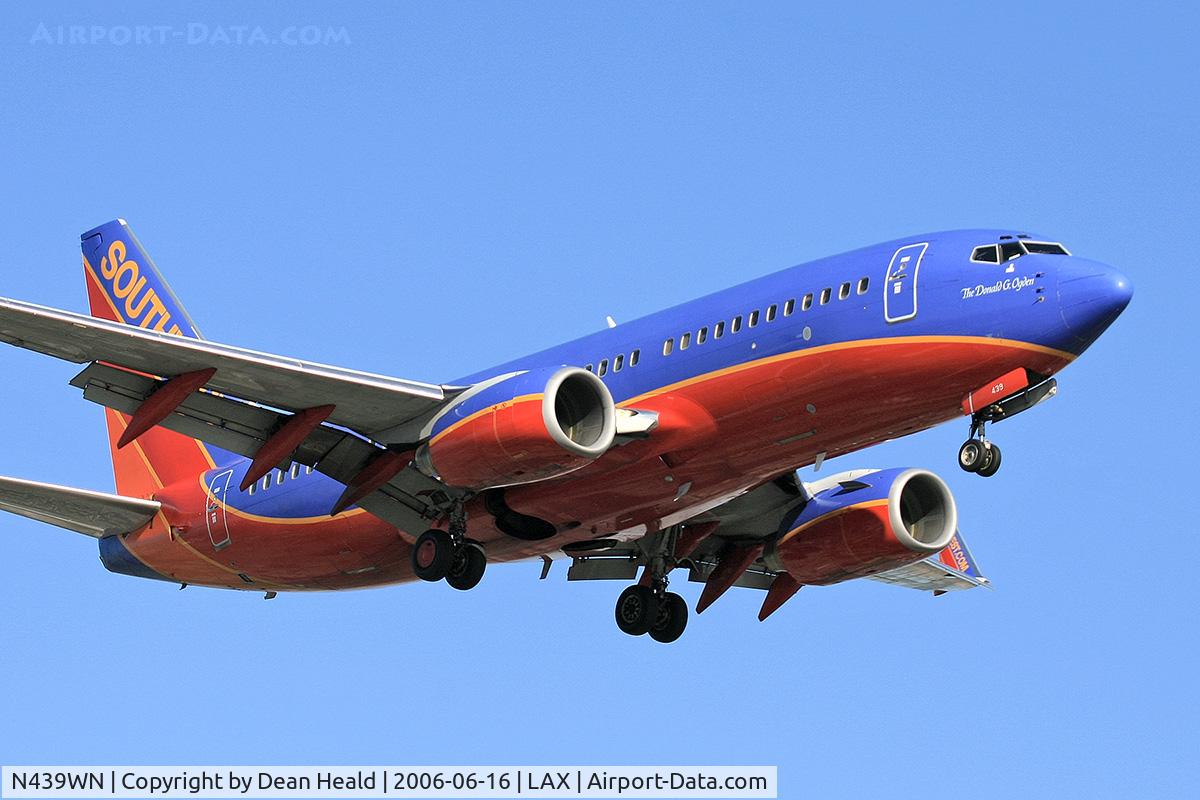 N439WN, 2003 Boeing 737-7H4 C/N 29834, Southwest Airlines N439WN 