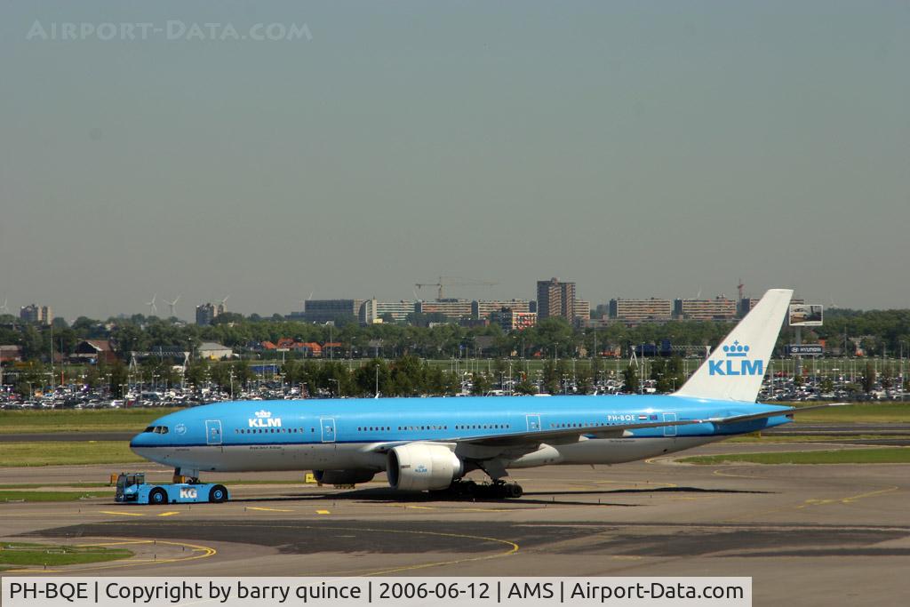 PH-BQE, 2004 Boeing 777-206/ER C/N 28691, 777- KLM