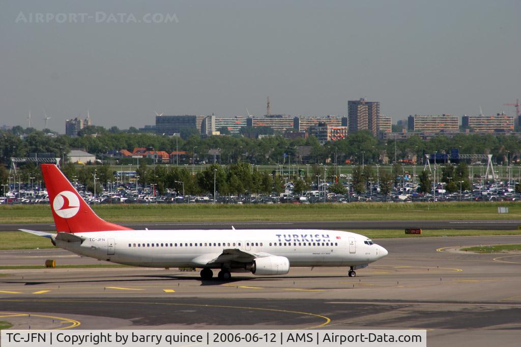 TC-JFN, 1999 Boeing 737-8F2 C/N 29776, TURKISH 737