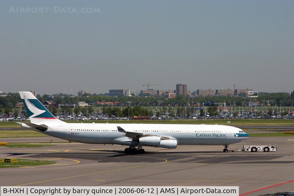 B-HXH, Airbus A340-313 C/N 218, A340 CATHAY PACIFIC