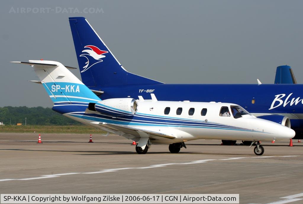 SP-KKA, 2005 Cessna 525 CitationJet CJ1 C/N 525-0550, visitor