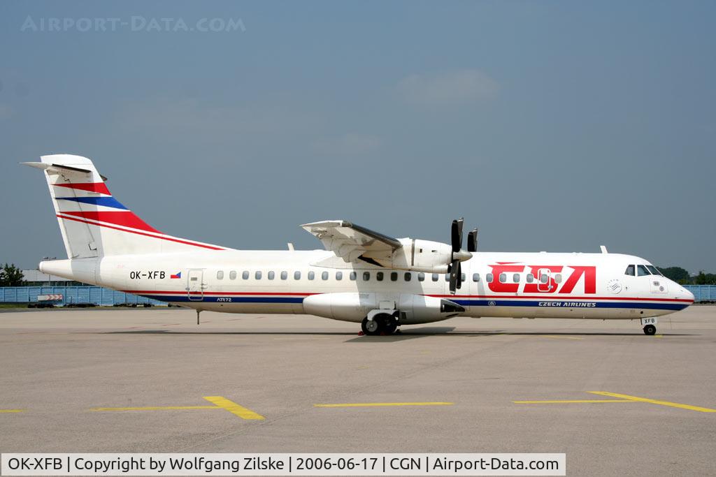 OK-XFB, 1992 ATR 72-202 C/N 297, FIFA 2006 visitor