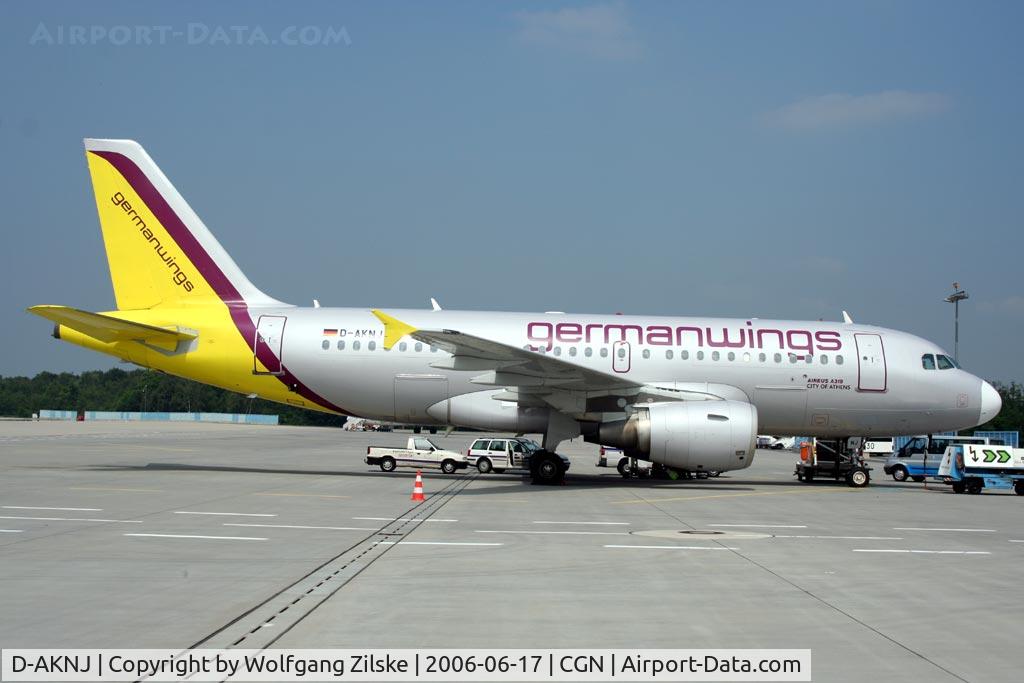 D-AKNJ, 2000 Airbus A319-112 C/N 1172, Based
