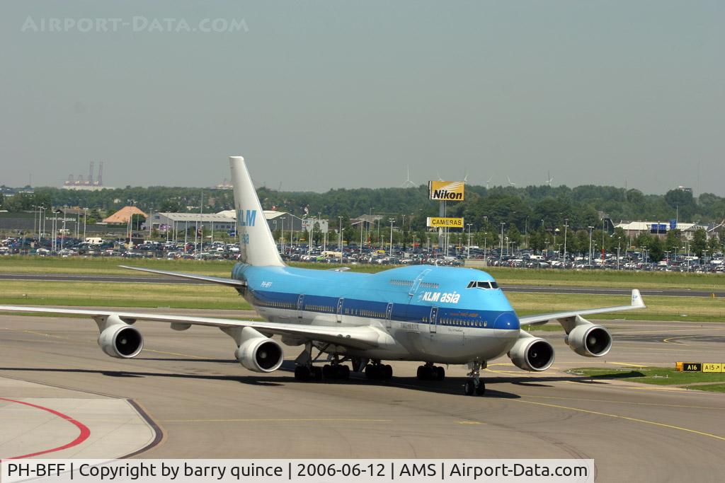 PH-BFF, 1990 Boeing 747-406BC C/N 24202, KLM ASIA 747