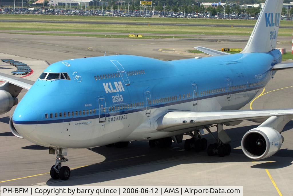 PH-BFM, 1992 Boeing 747-406BC C/N 26373, 747 KLM ASIA