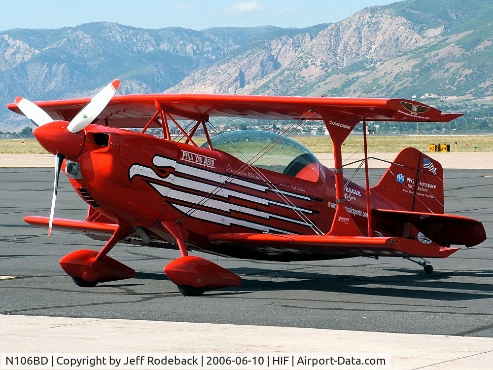 N106BD, 2003 Christen Eagle II C/N BR001, Interesting Performer at Hill AFB's 2006 Airshow