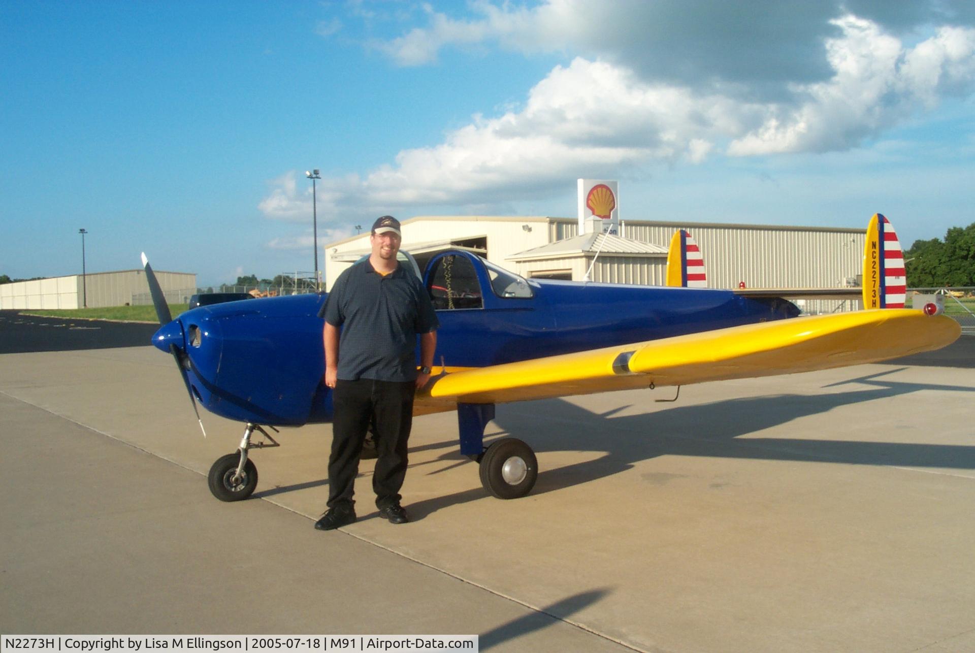 N2273H, 1946 Erco 415D Ercoupe C/N 2898, 1946 ERCO 415-D (Ercoupe) and owner Jason J Ellingson