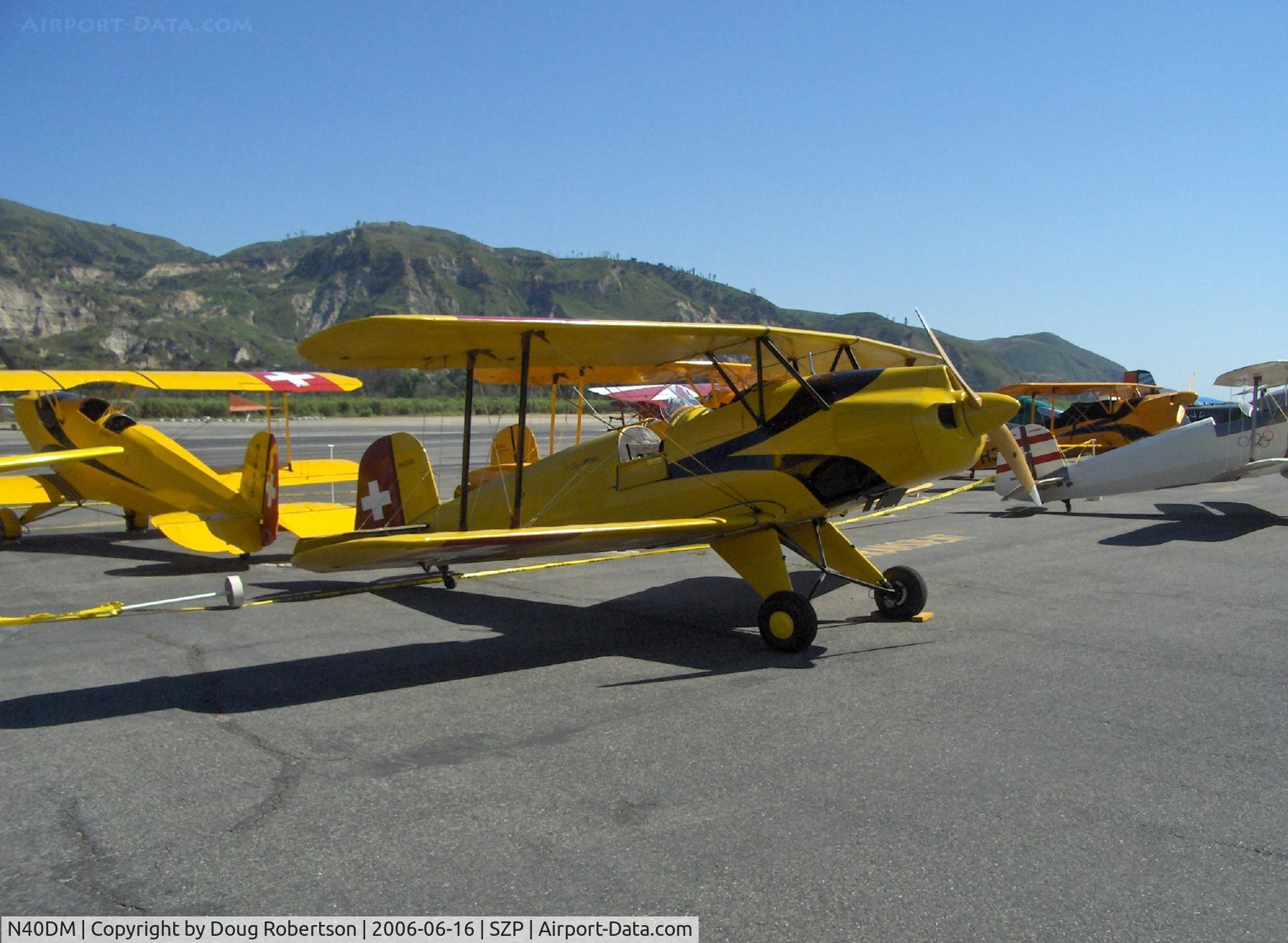N40DM, 1953 CASA 1-131E Jungmann C/N 2102, Bucker Jungmann C.A.S.A. BU 131, Lycoming HO-360