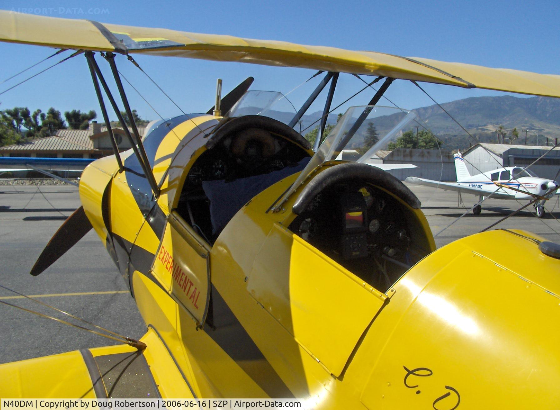 N40DM, 1953 CASA 1-131E Jungmann C/N 2102, Bucker Yungmann C.A.S.A. BU 131, Lycoming HO-360, cockpit panels