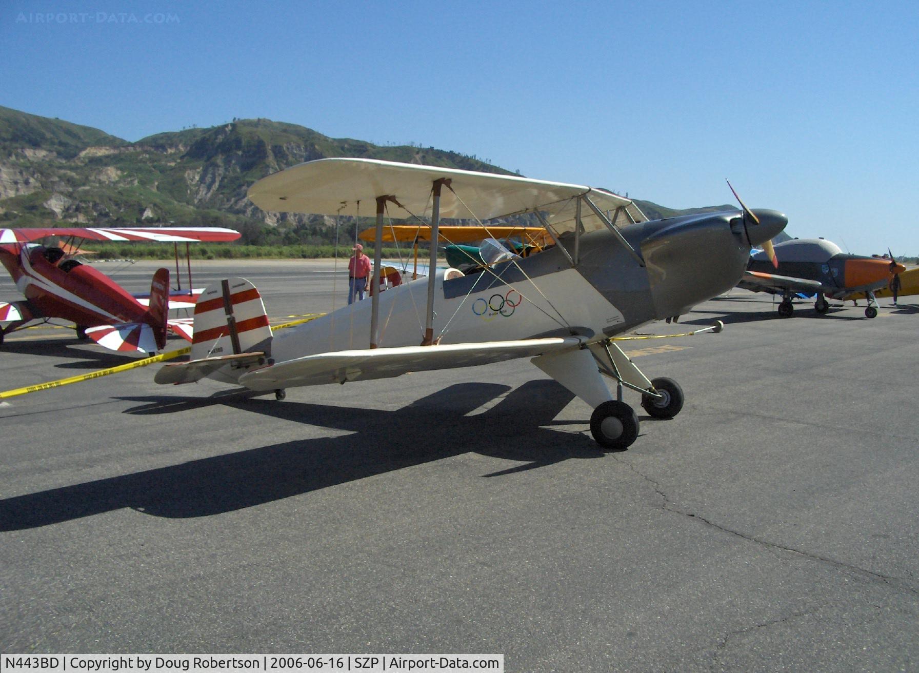 N443BD, 1953 CASA 1-131E Jungmann C/N Not found E3B-443/ N443BD, 1953 Bucker Jungmann C.A.S.A. 1.131, Lycoming upgrade