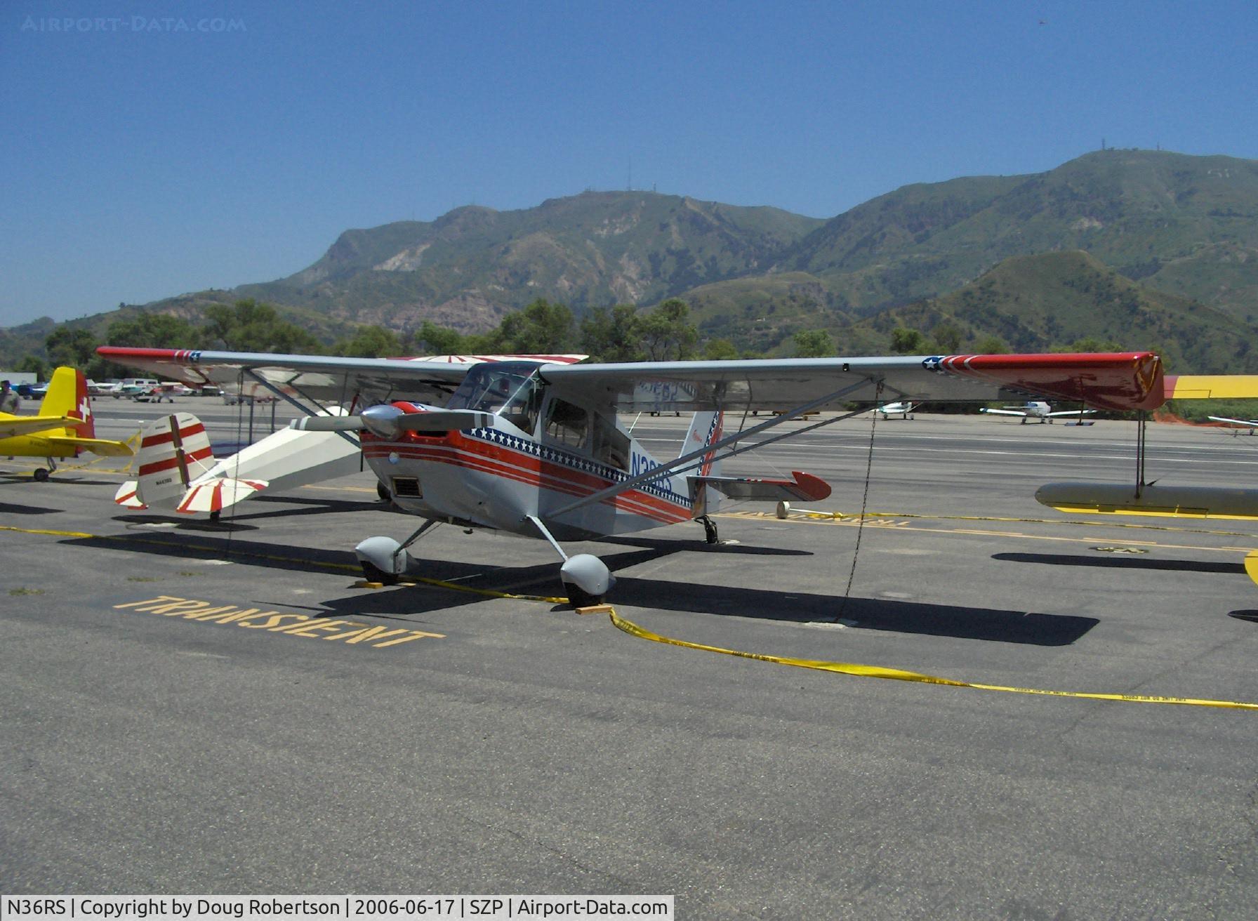 N36RS, 1999 American Champion 7GCBC C/N 1280-99, American Champion 7GCBC CITABRIA, Lycoming o-320-A2B 150 Hp