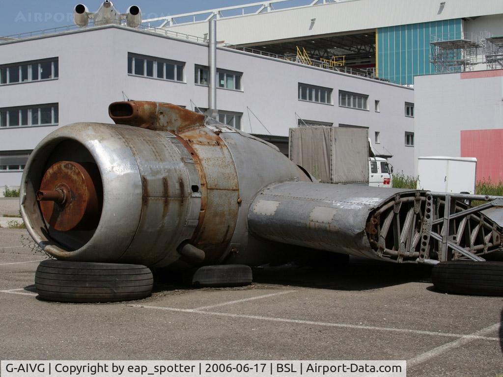 G-AIVG, 1947 Vickers Viking 1B C/N 220, Crashed 1953 at LBG - right wing with engine
