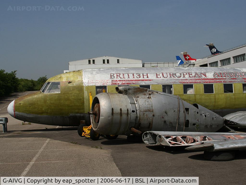 G-AIVG, 1947 Vickers Viking 1B C/N 220, Crashed at LBG 1953 now waiting to be restored