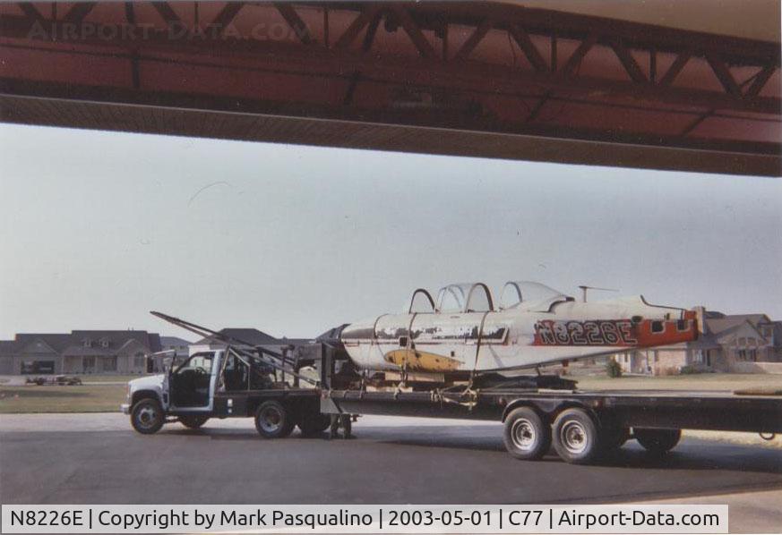 N8226E, 1957 Beech D-45 Mentor C/N BG-379, Beech T-34B project