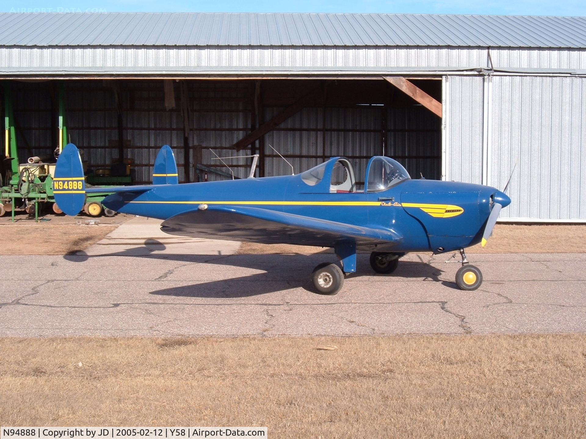 N94888, 1949 Erco 415G Ercoupe C/N 5016, 1949 415-G Ercoupe Club-Air in Sleepy Eye, MN