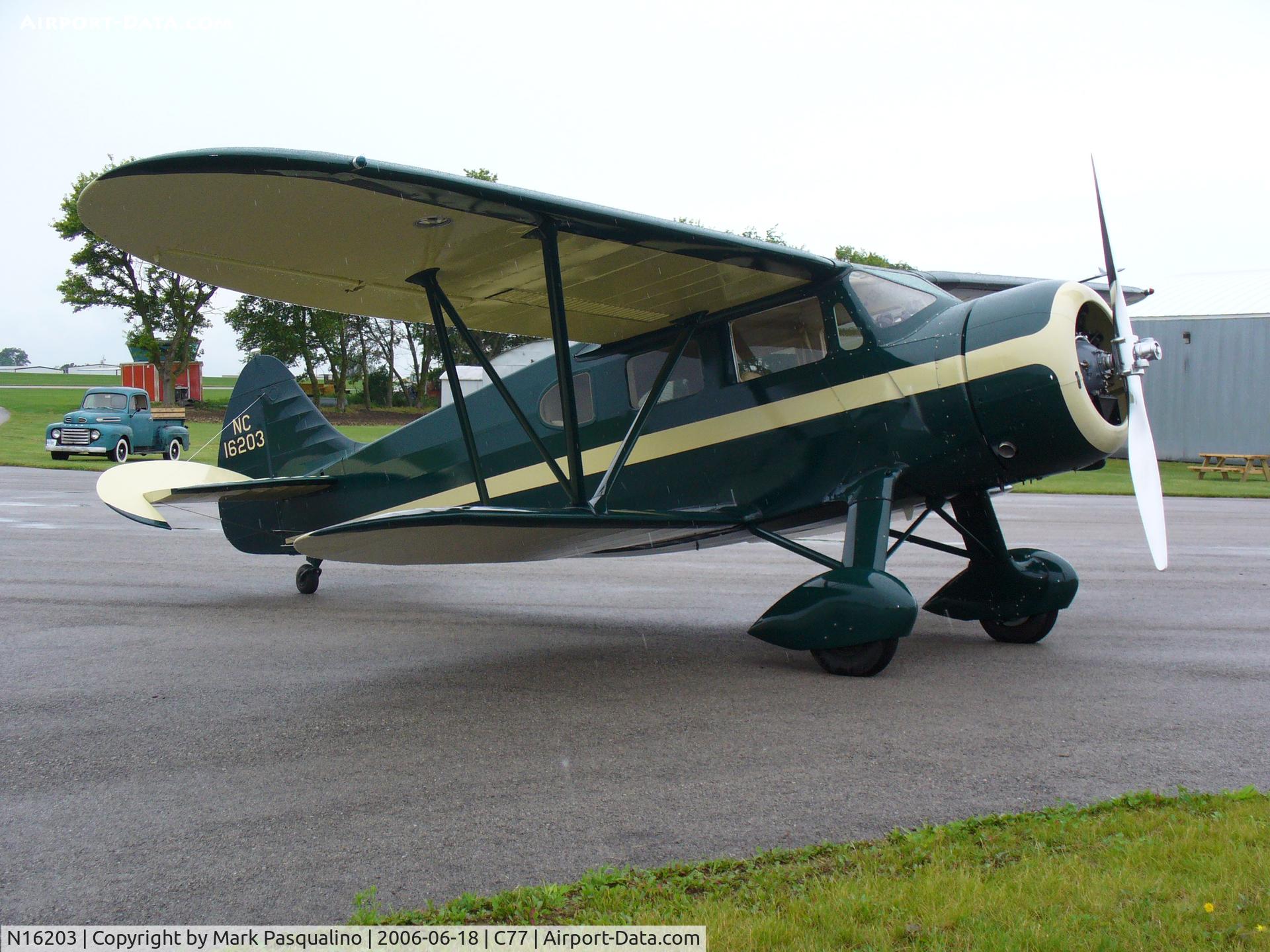 N16203, 1936 Waco ZQC-6 C/N 4422, Waco ZQC-6