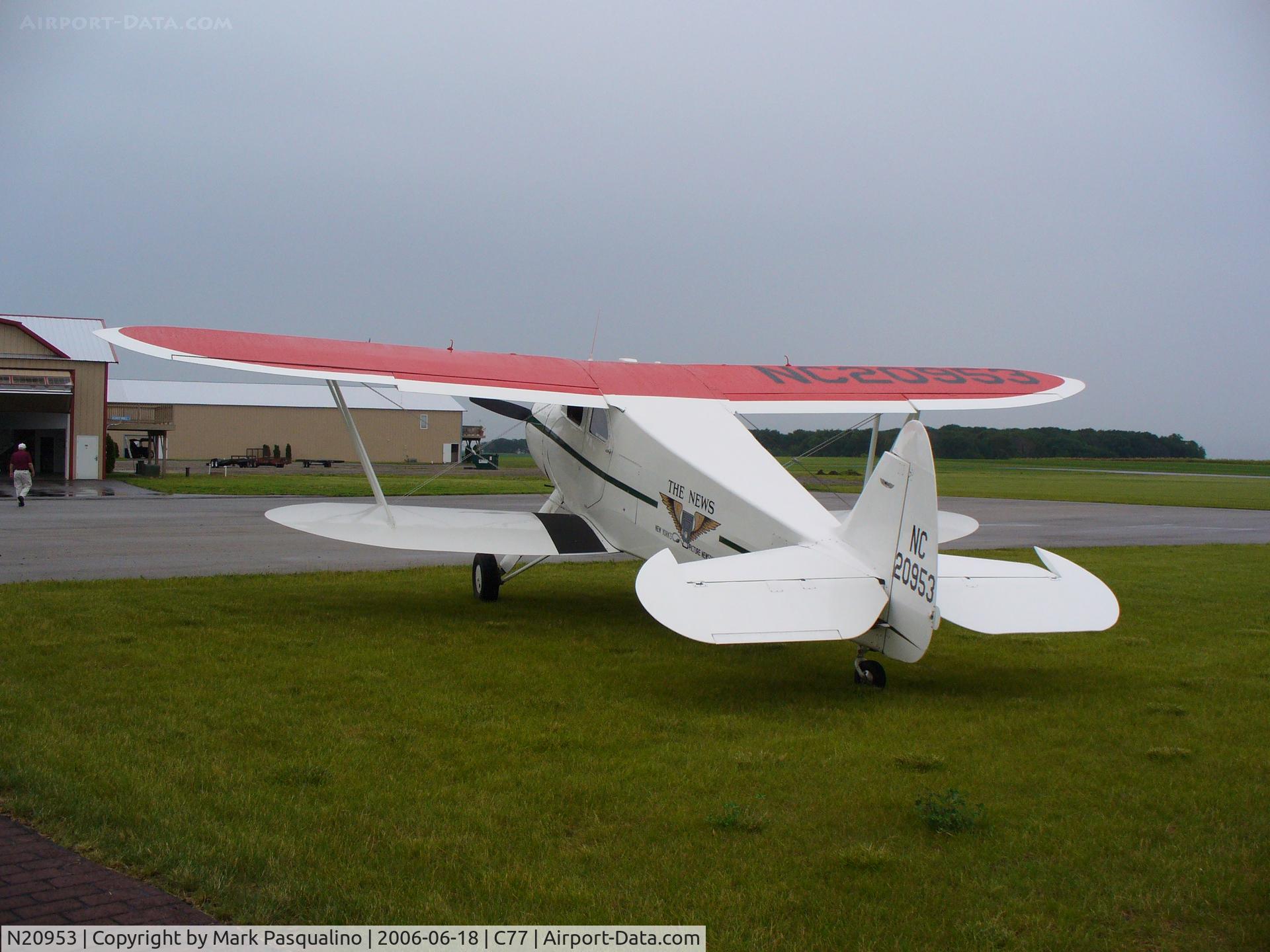 N20953, 1939 Waco ARE C/N 5080, Waco ARE