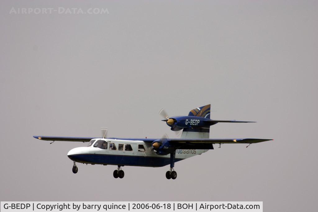 G-BEDP, 1976 Britten-Norman BN-2A Mk.III-2 Trislander C/N 1039, BLUE-ISLANDS TRI-LANDER